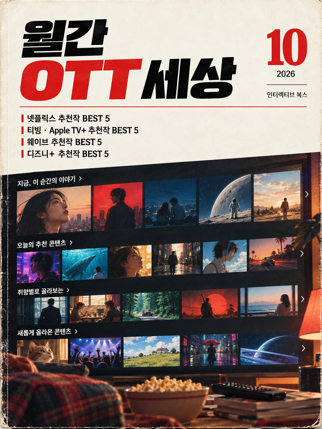 월간 OTT 세상 2026년 10월호 표지
